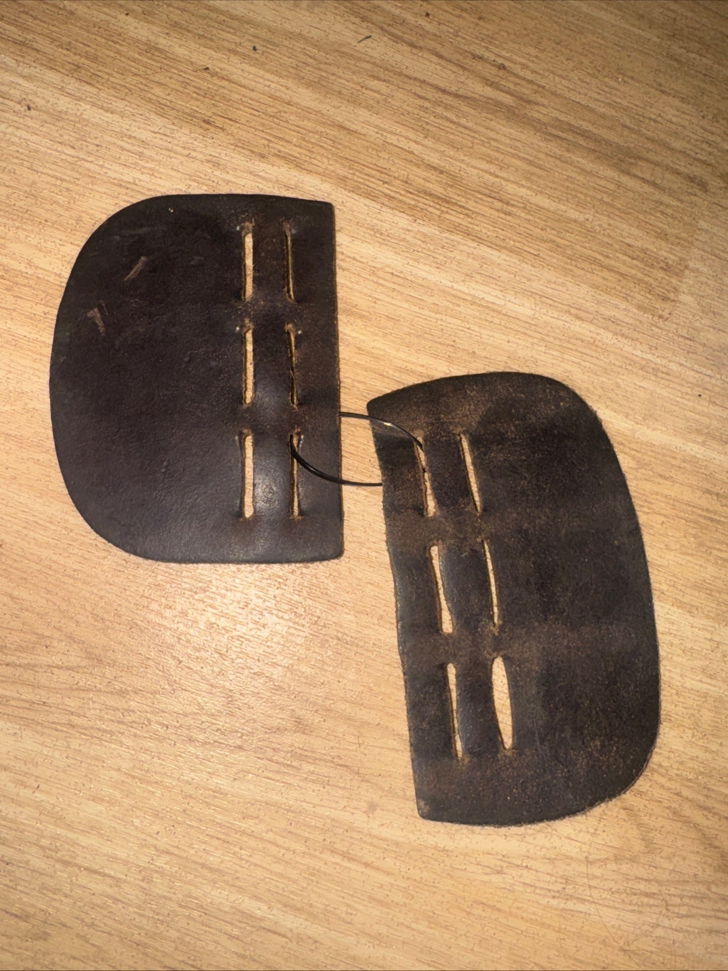 Girth Buckle Guards - English Leather