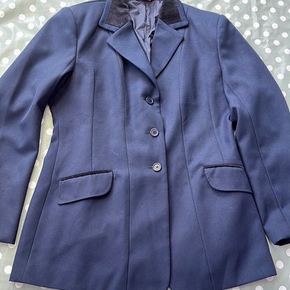 Dublin Ladies Show Jacket Navy Size 36”