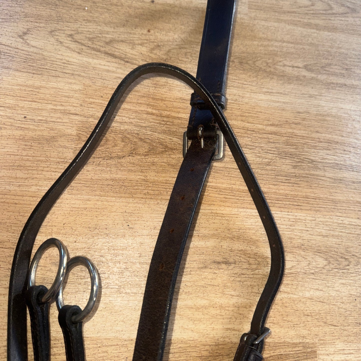 Leather Brown Size Cob Running Martingale | Second Hand Horse Tack #11
