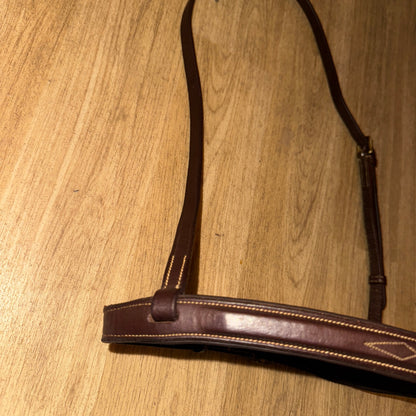 Fancy Stitch Soft English Leather XF Noseband #91