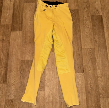 Calvery 24” Ladies Canary Suede Breeches - Free Post 🐴