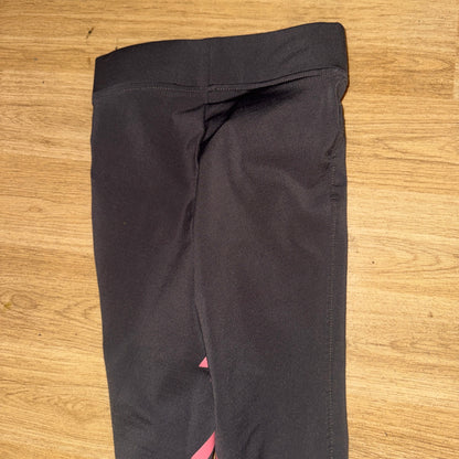 Firefoot Girls 22” 6/7yrs Pink Grey Horse Riding Tights | Second Hand Tack Rider