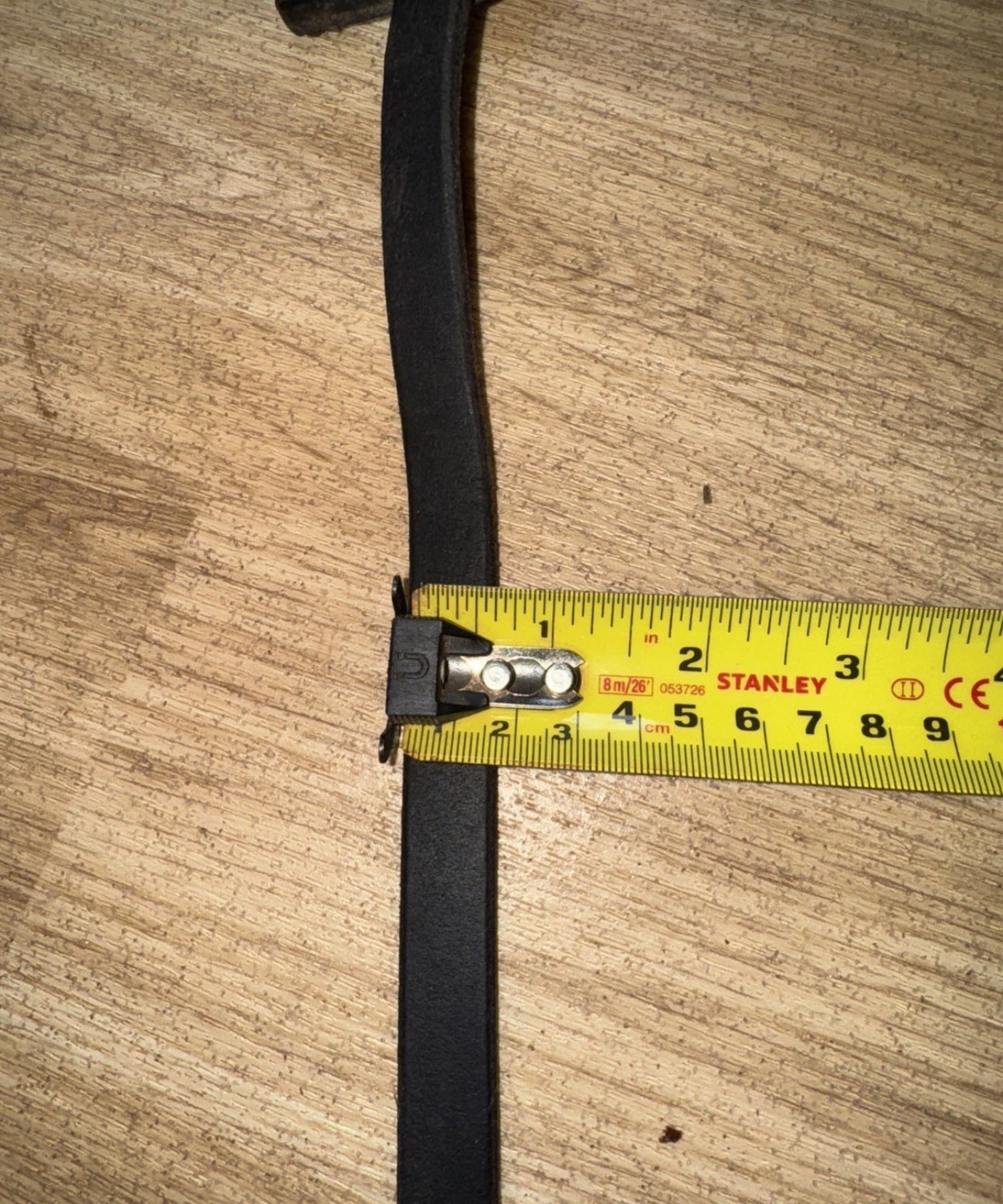 Black Rubber Cob Size Reins #55