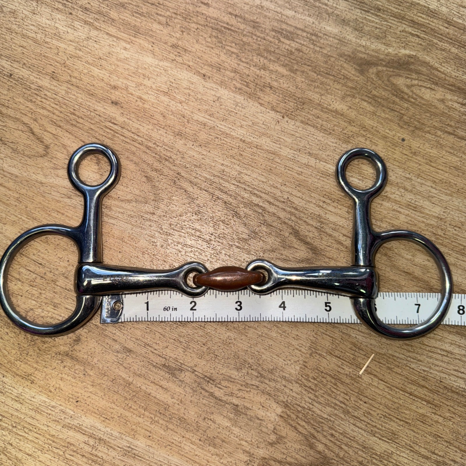 Lozenge 5.5” Hanging Cheek Snaffle - Free Post