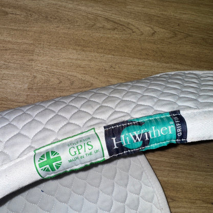 Griffin Nuumed White Size Small Numnah - New RRP £32.50