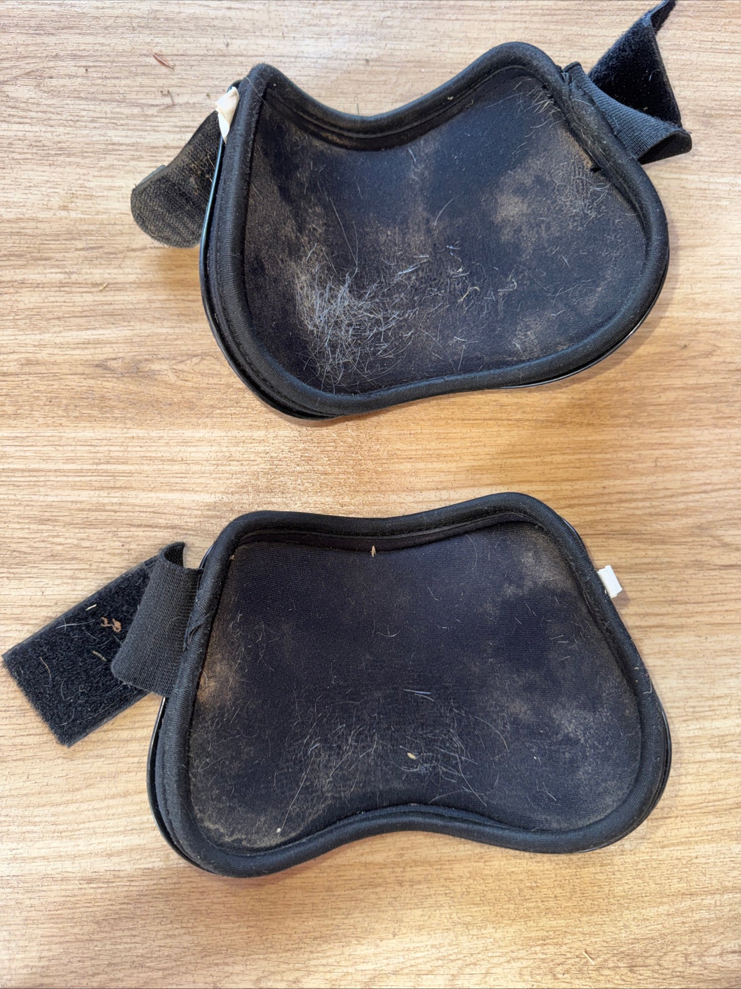 Hy Black Shell Outer Fetlock Boots | Cob Size | Second Hand Tack