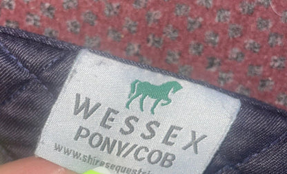 shires wessex pony / cob saddle pad - free postage