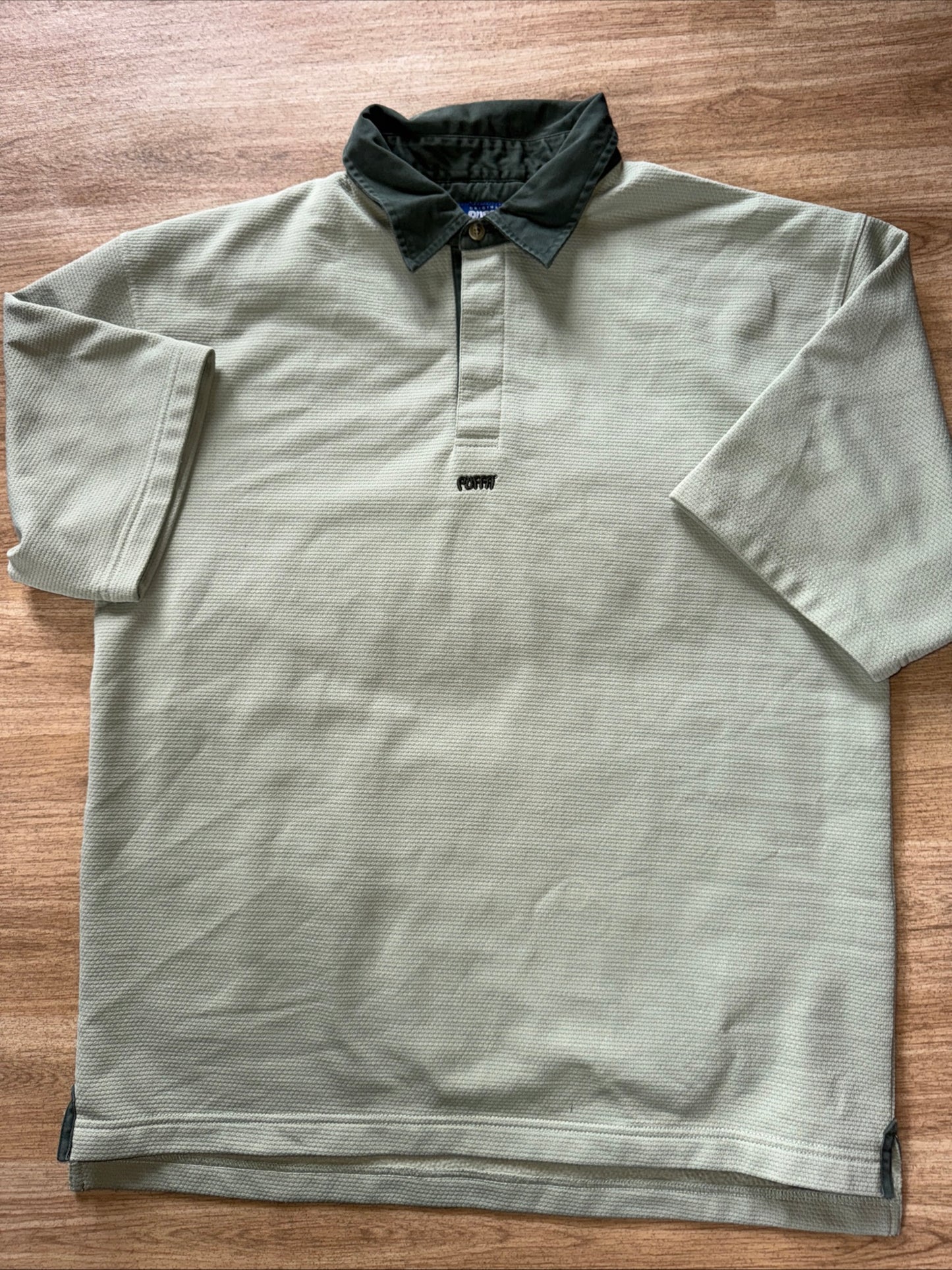 Puffa Sage Green Mens Medium Polo Top