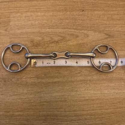Sheldon 5” Loop Ring Snaffle Wilkie Beval | Second Hand Tack