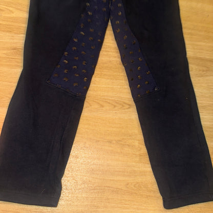 Crane Navy Full Gel Seat Jodphurs  - Ladies 32”