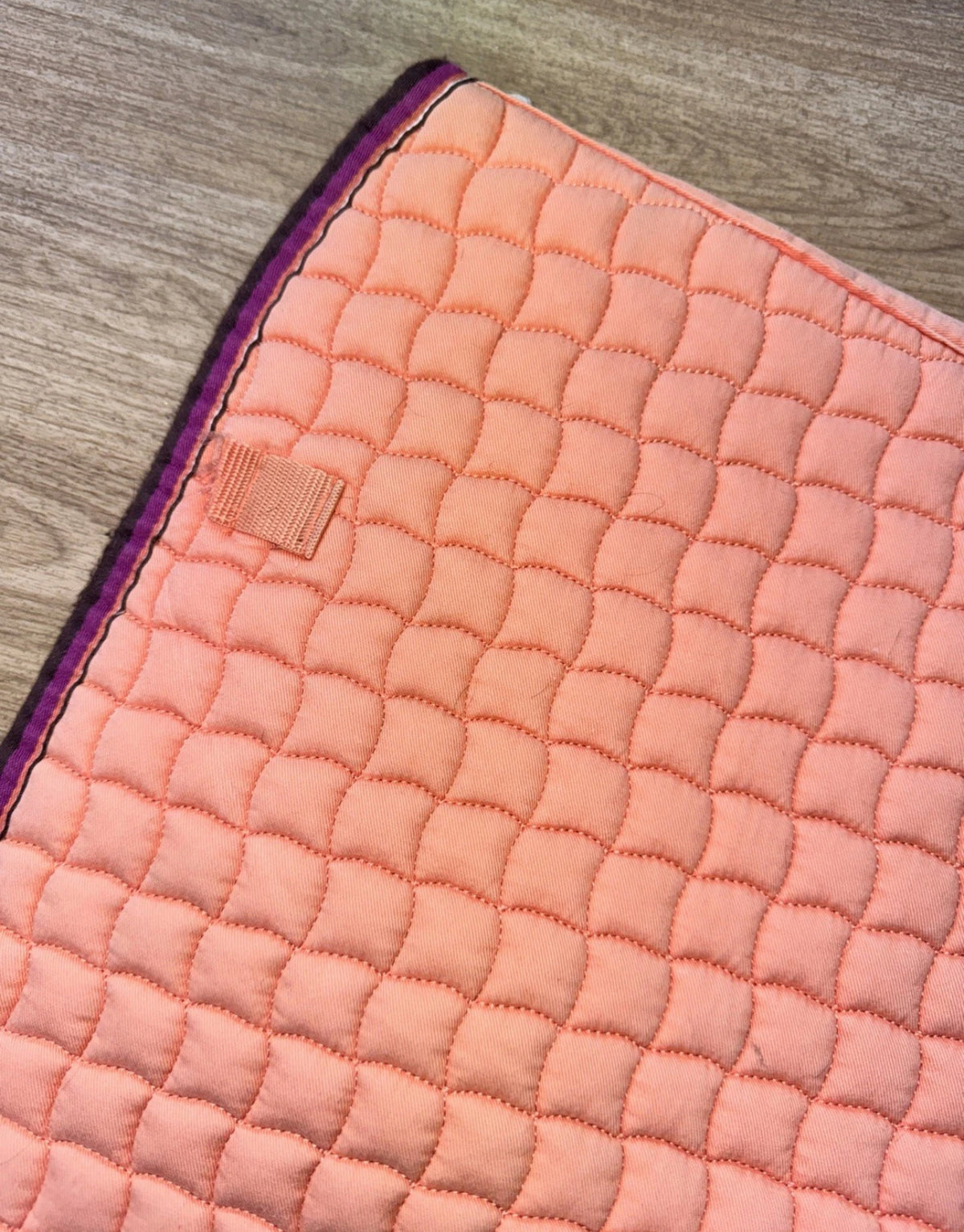 Eskadron Peach Purple Dressage Saddle Pad