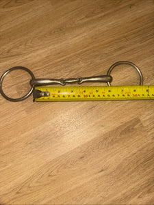 5.5” Lozenge Loose Ring Snaffle PEANUT