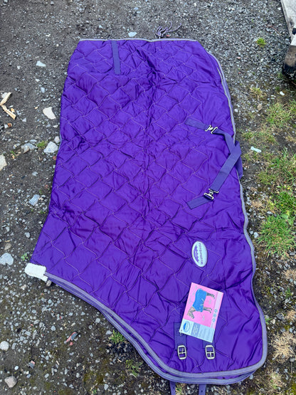 Weatherbeeta Jasper 7ft 200gm Stable Rug Second Hand Horse Tack Draft XF