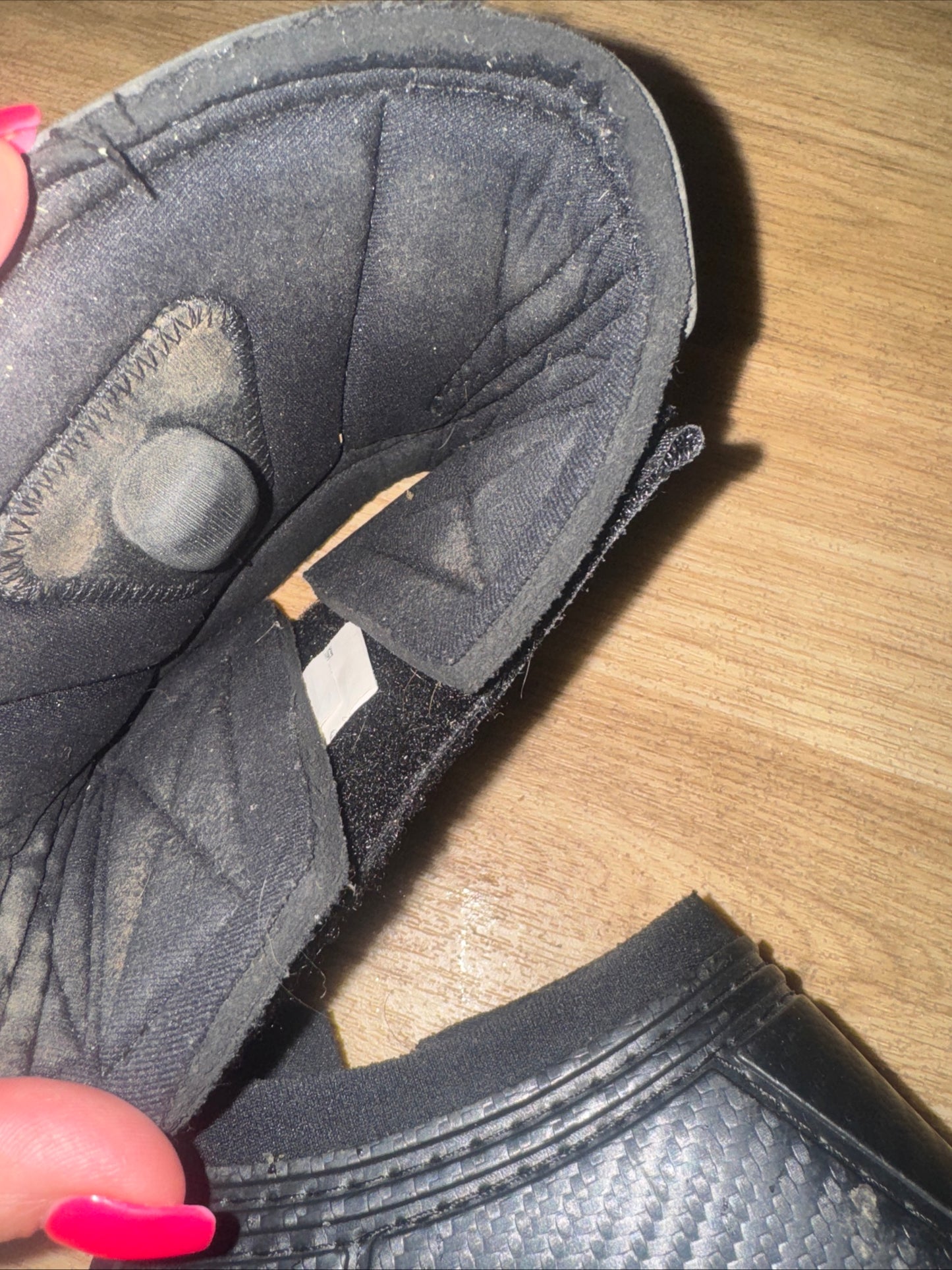 Woof Wear No Turn Pony Size Over Reach Boots