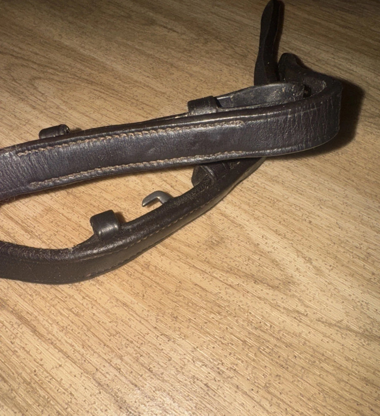 Brown Full Size Plain Show Reins #18