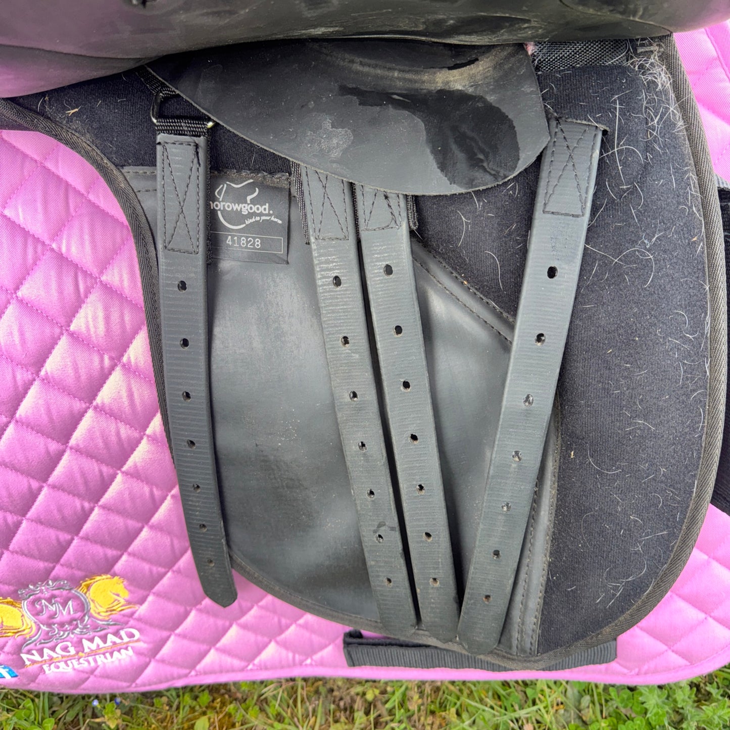 Thorowgood Griffin 17.5” XW Saddle | Sythentic Easy Wipe Clean #501
