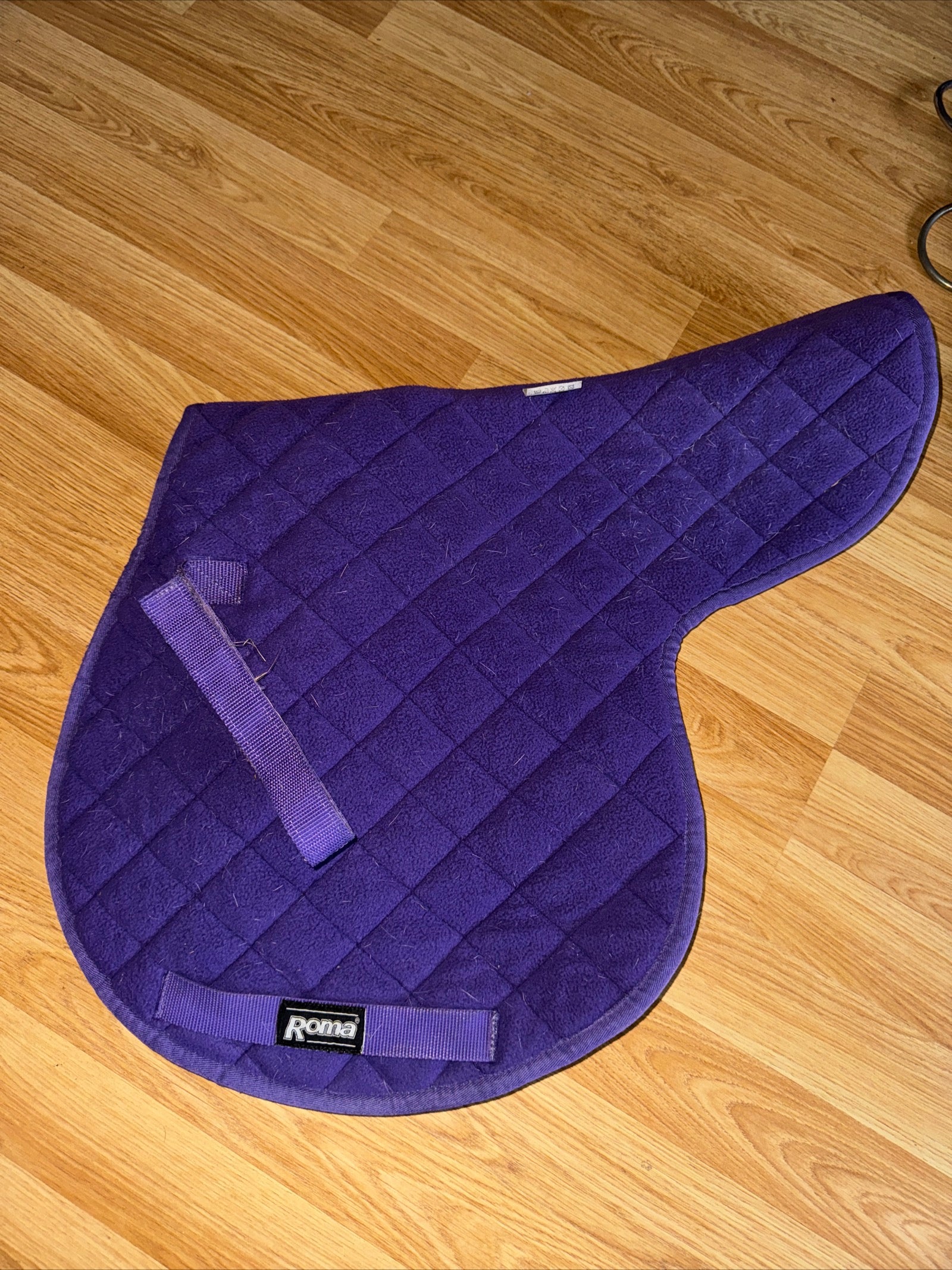 Roma Purple Fleece Pony Numnah