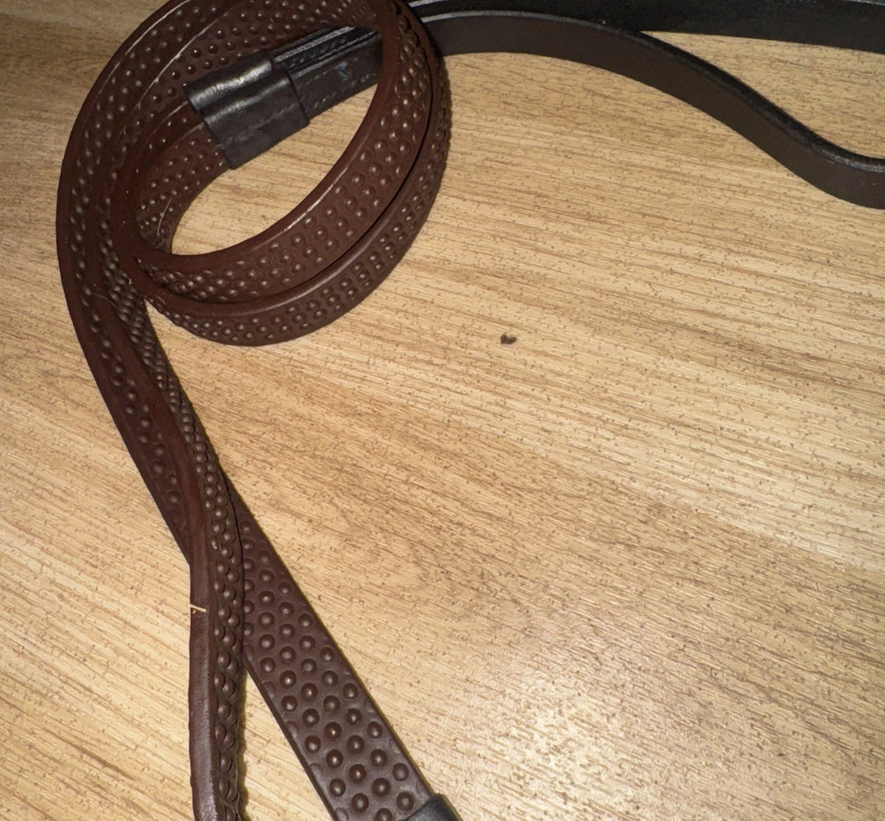 English Leather Bio Grip Rubber Cob Reins #37