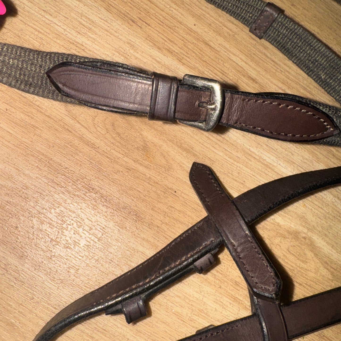 Full Size English Havana Continental Reins #83