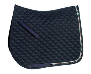 Rhinegold Elite Diamante Trimmed Saddle Cloth