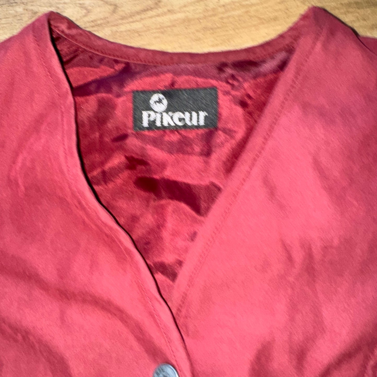 Pikeur Burgandy Quilted Gilet - Ladies 12