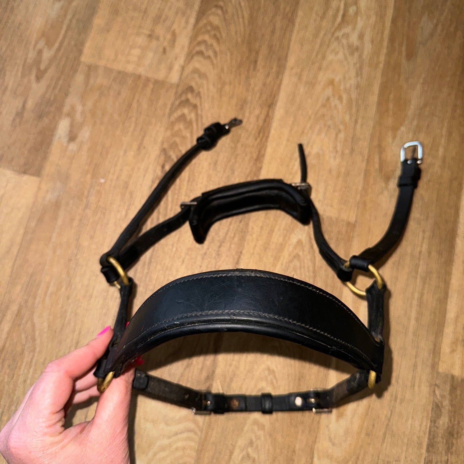 Full Size Spider Noseband - English Double Drop  #100