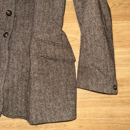 Saddle Master Ladies 38” Wool Tweed Show Jacket #712 Hunting Showing