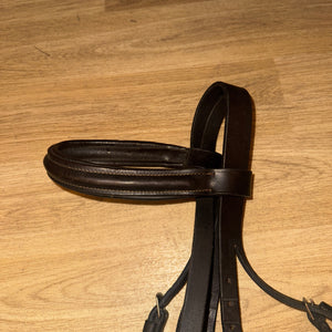 Brown Full Size English Leather Bridle - Free Post #2002