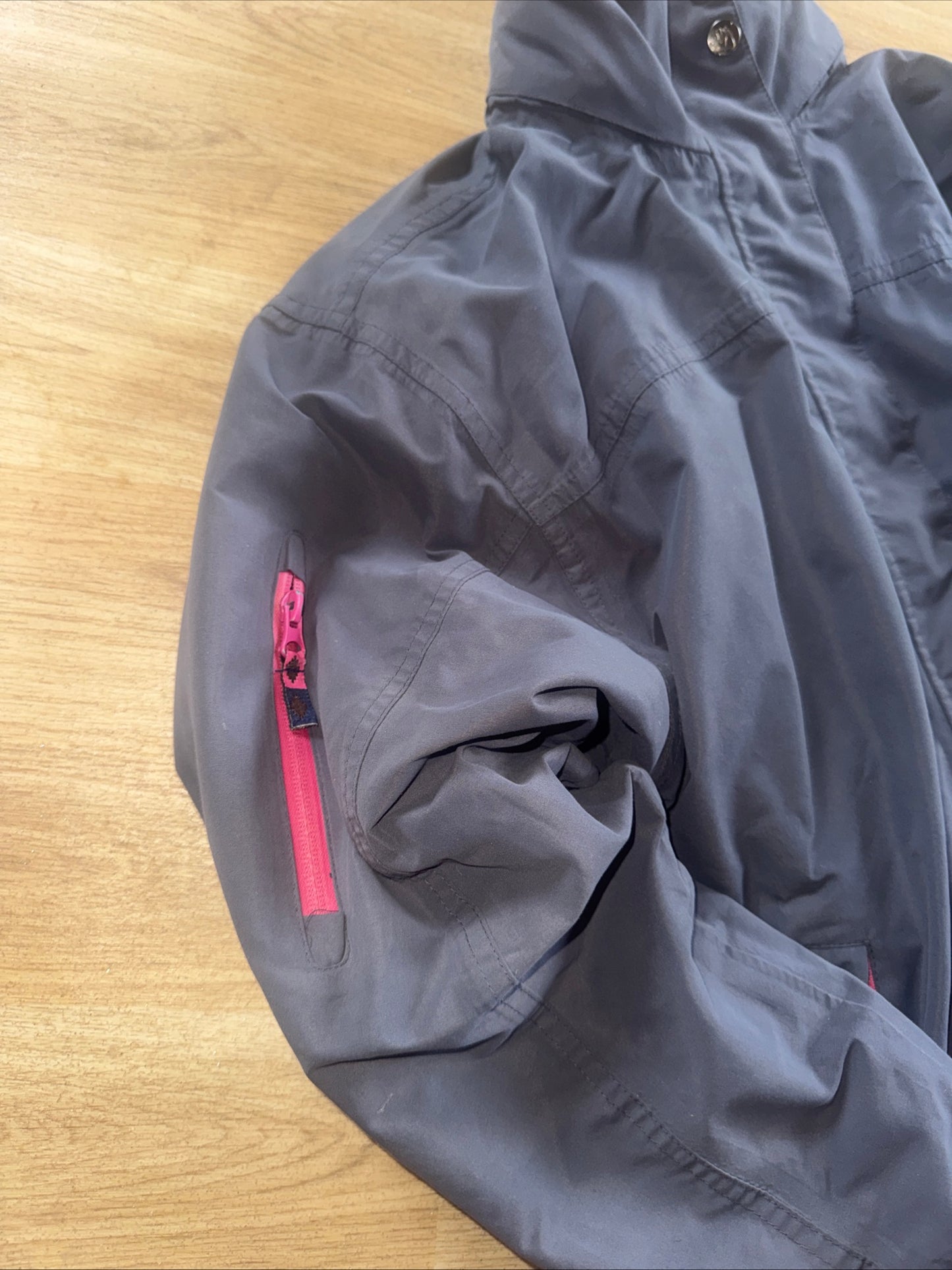 Rydale Grey Ladies Size Small Blouson Jacket | Second Hand Horse Rider Gear