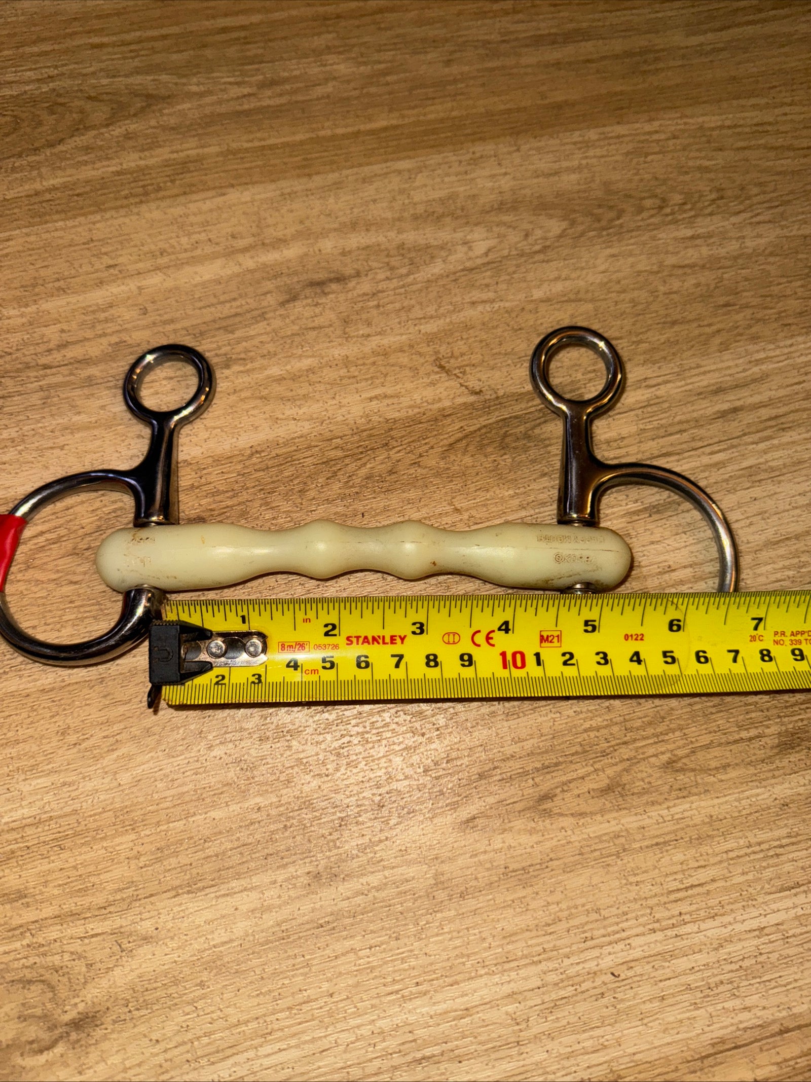Genuine Happymouth 4.5” Hanging Cheek Snaffle