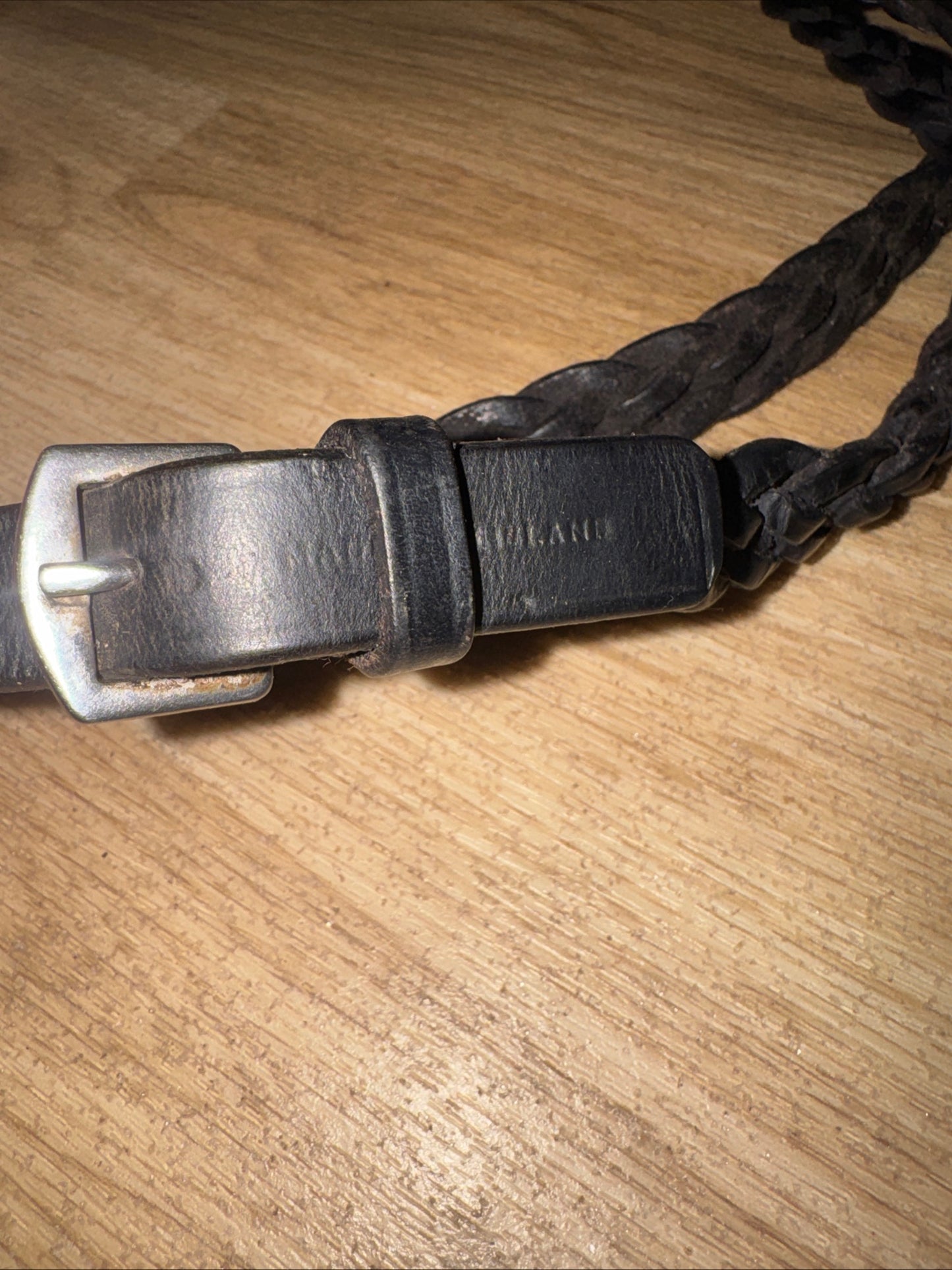 English Leather Black 58” Plaited Reins / Showing Show #341