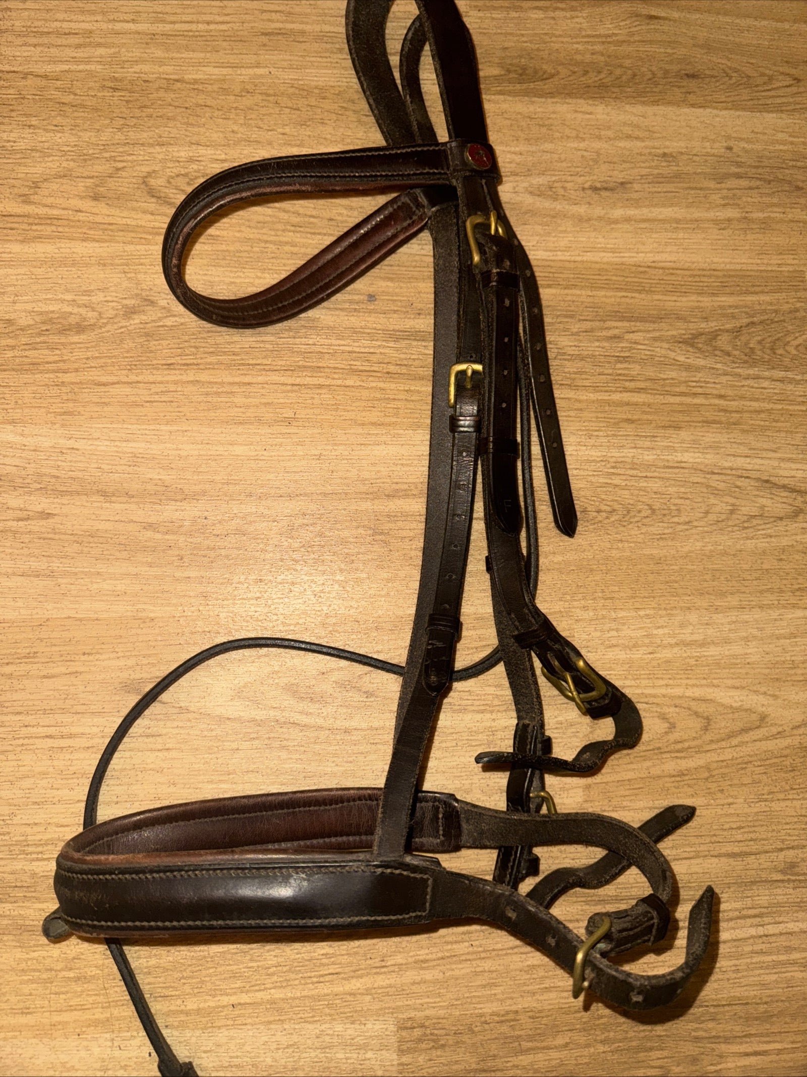 Track Right Brown Full Size Bridle - Free Postage