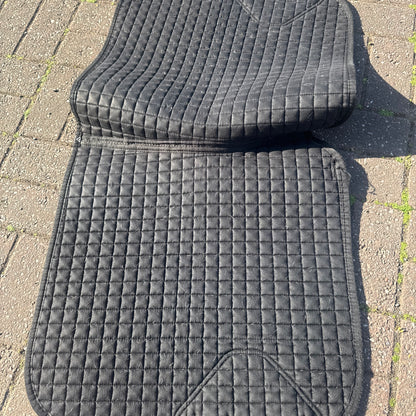 Lemieux S/M Black Dressage Saddle Pad - Free Postage
