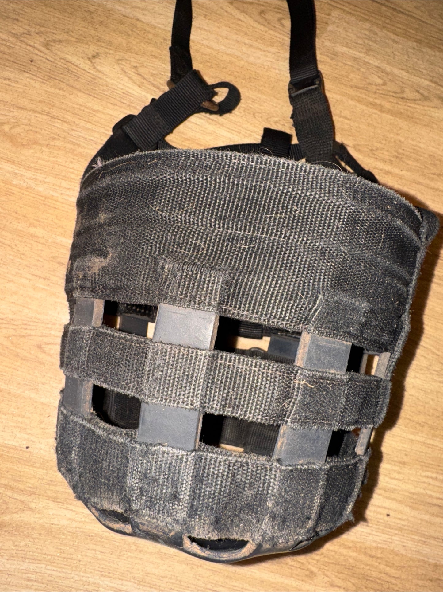 Black Size Large Grazing Muzzle - Obese Laminitis #8