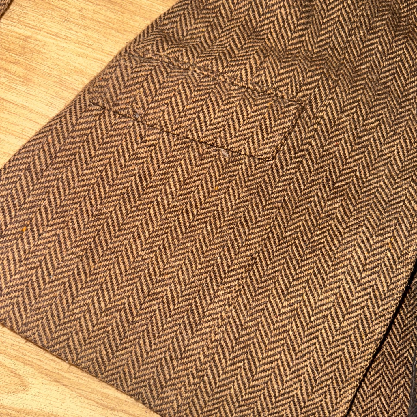 Saddlecraft Brown Wool Tweed Maids 34” Show Jacket #711 Hacking Hunting
