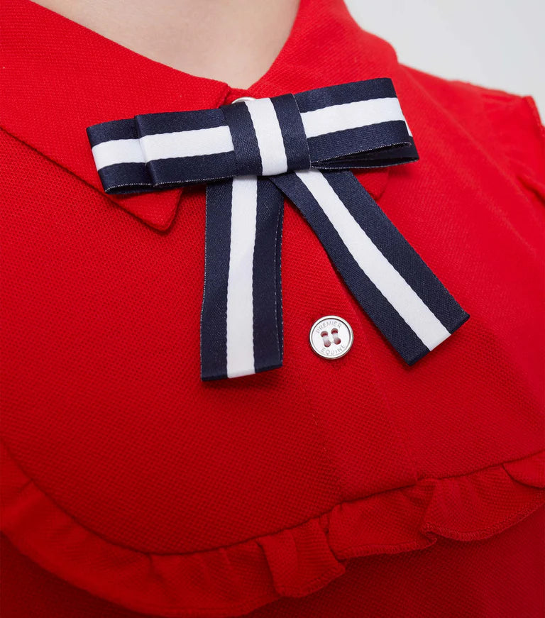 Premier Equine Beau Girls Polo Shirt - 5/6 yrs