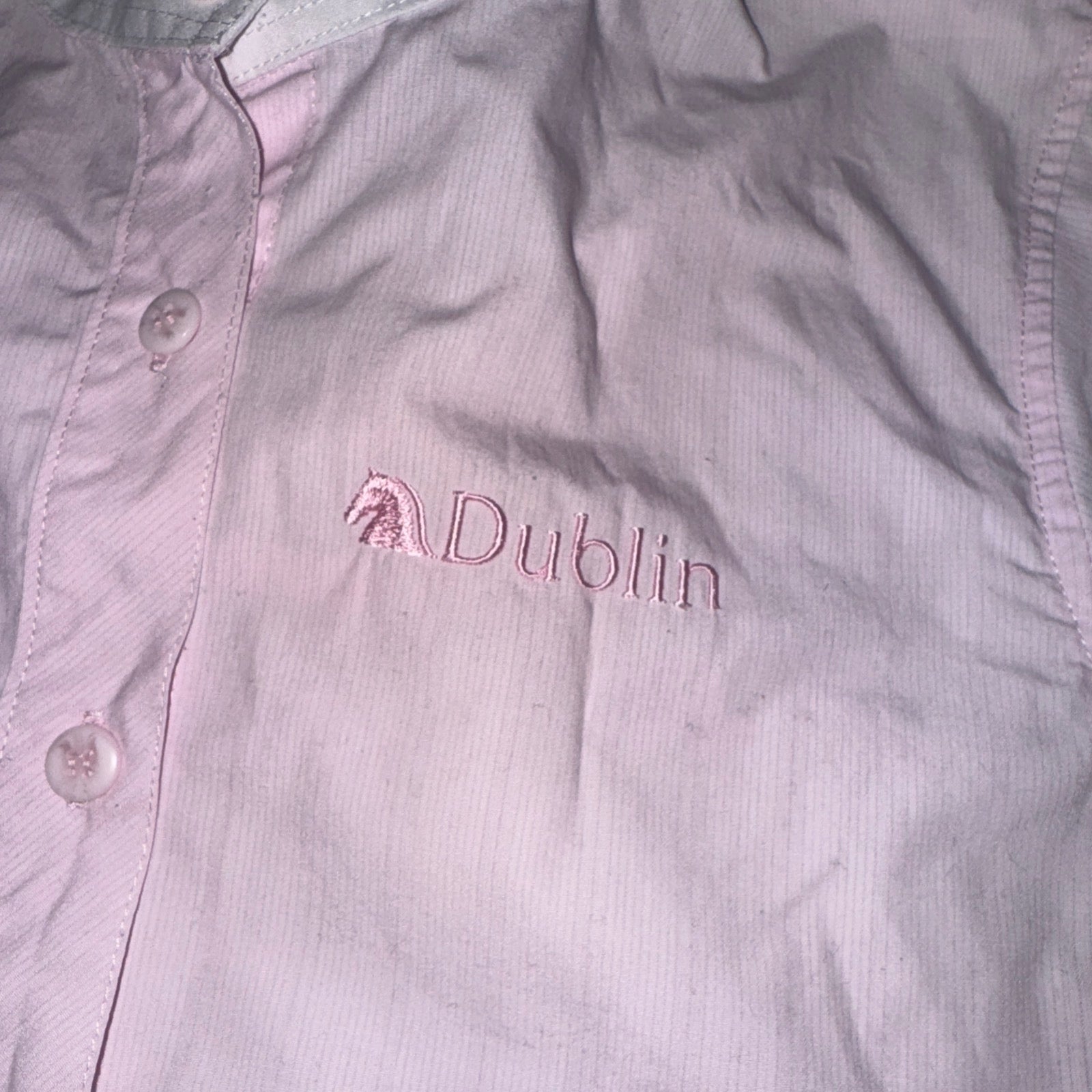Dublin Pink Ladies Size 12 Stock Show Shirt