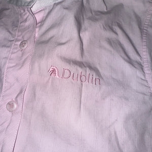 Dublin Pink Ladies Size 12 Stock Show Shirt