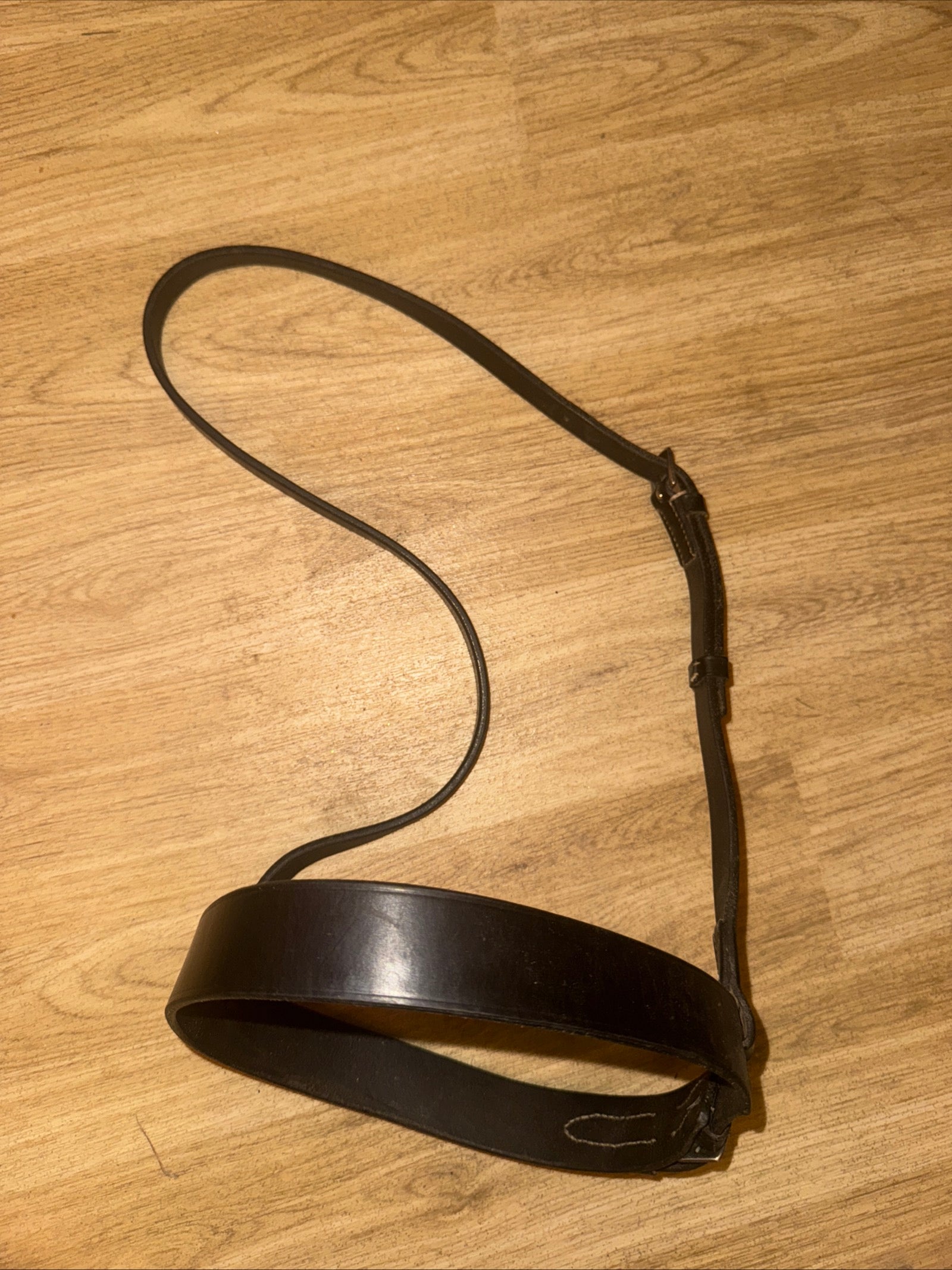 Jeffries Cob Brown Hunter Noseband #769