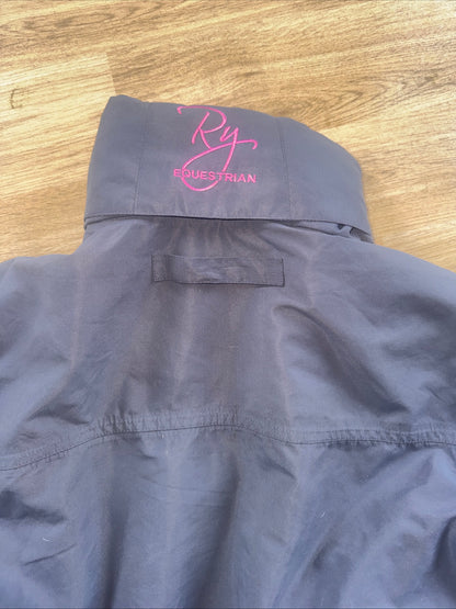 Rydale Grey Ladies Size Small Blouson Jacket | Second Hand Horse Rider Gear