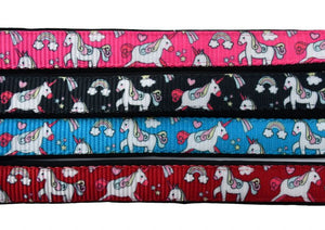 Rhinegold Unicorn Padded Headcollar And Matching Lead Rope Set