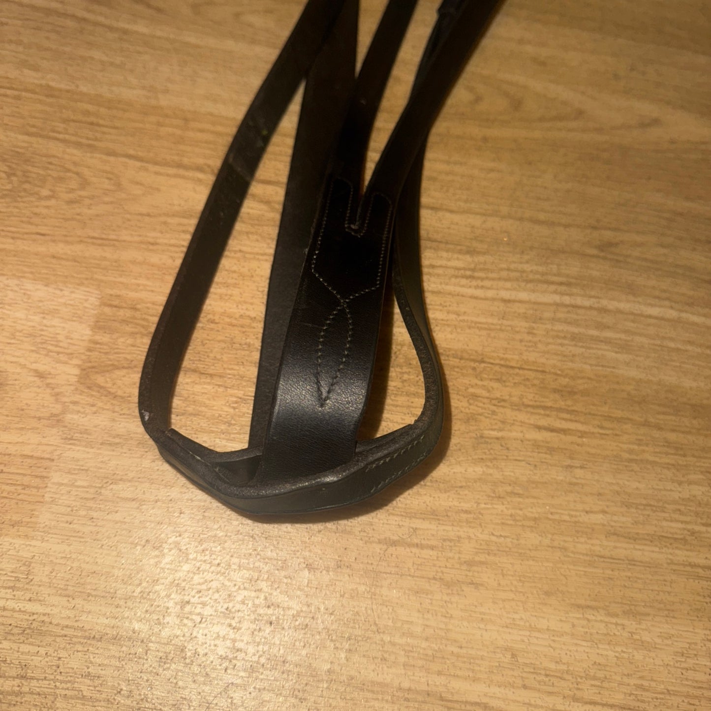 Cameo Leather Full Size Black Running Martingale #34