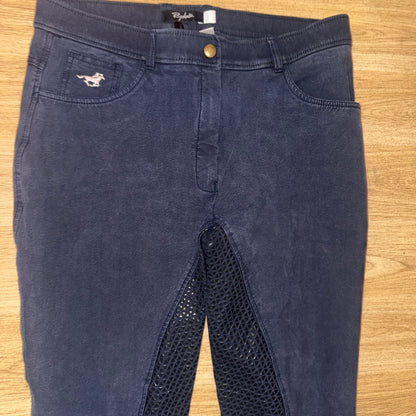 Rydale Ladies Size 12 Silicone Seat Breeches