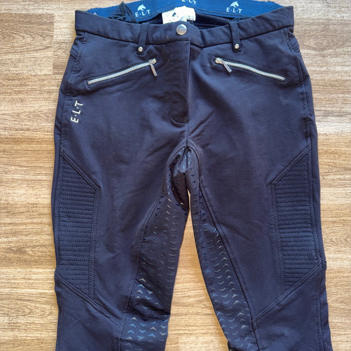 ELT Gel Seat Black Ladies 24” Breeches