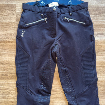 ELT Gel Seat Black Ladies 24” Breeches