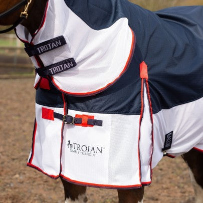 Gallop TROJAN Waterproof Fly Rug Combo .