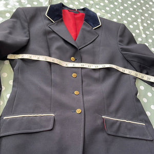 Caldene Navy 36” Show Jacket - Show Jumping Showing Sj Pc