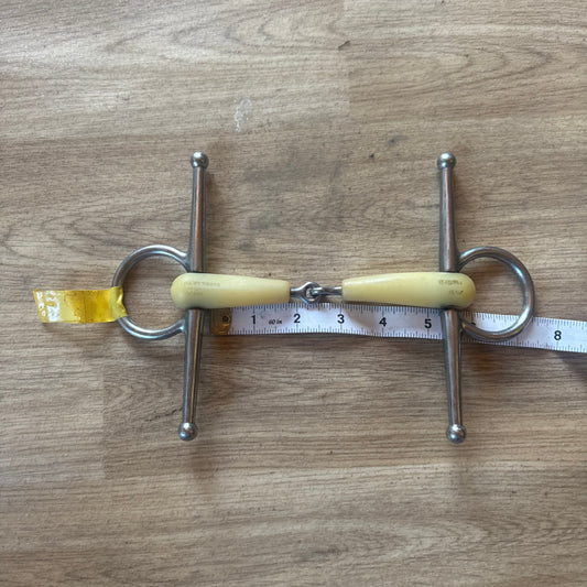 Genuine Happymouth 5” Full Cheek Snaffle Like Fulmer | Second Hand Pony Cob Tack