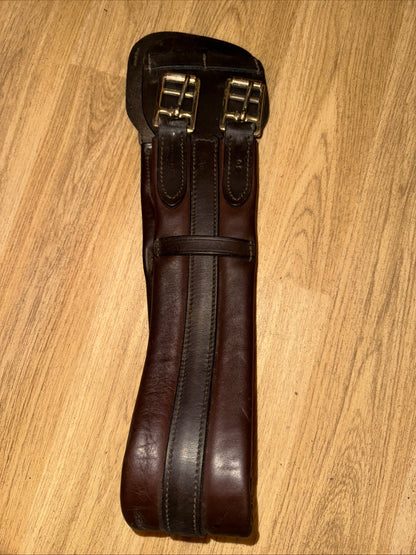 Eldonian English Brown Leather 30” Girth