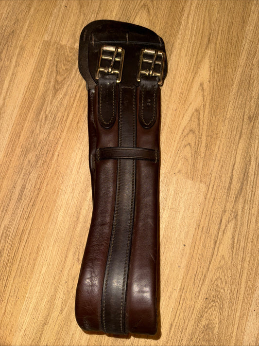 Eldonian English Brown Leather 30” Girth
